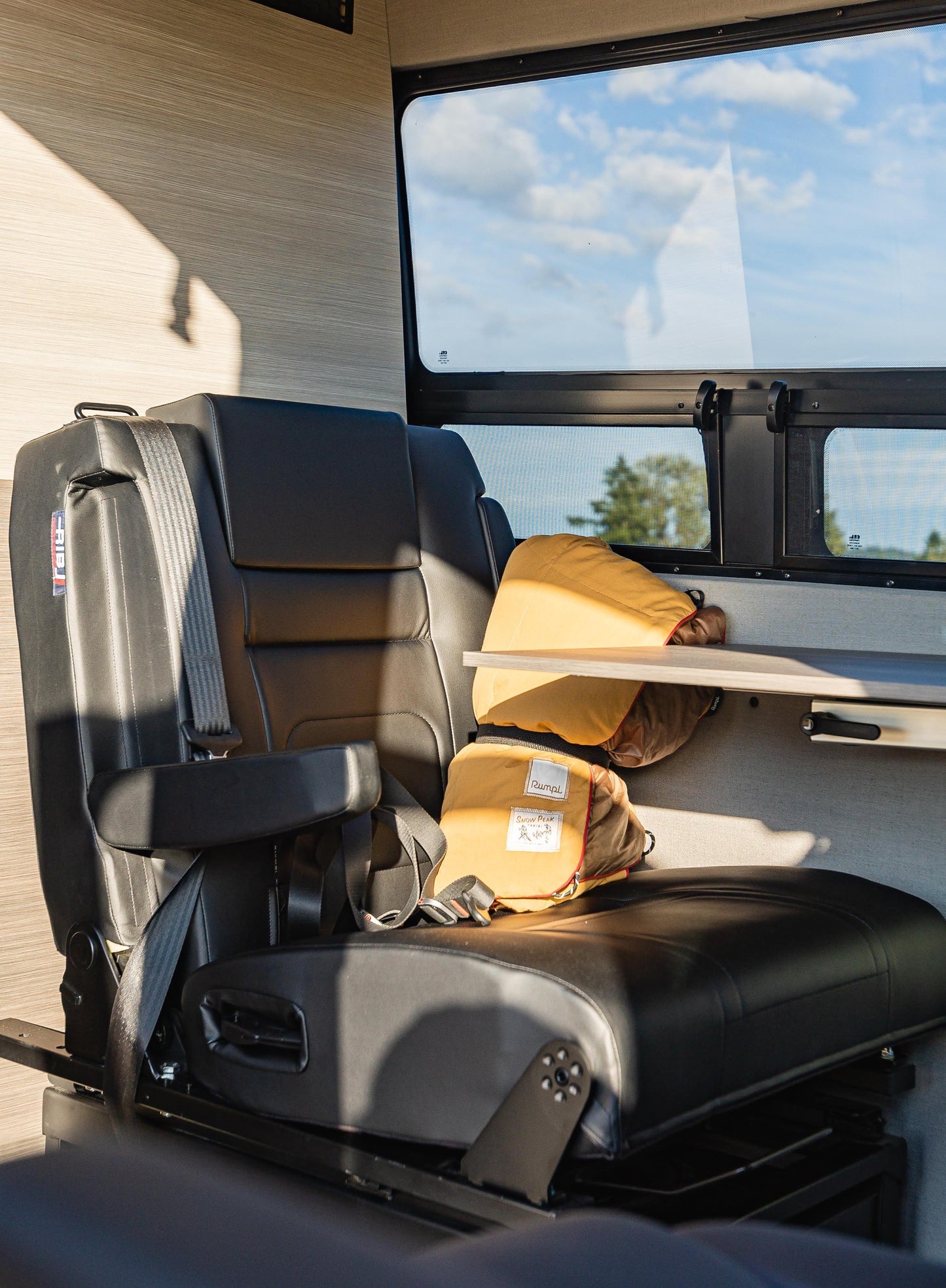 Neptune Single Seats - Passenger & Driver Sides with Lateral Slide Capabilities (4ft Bifold)