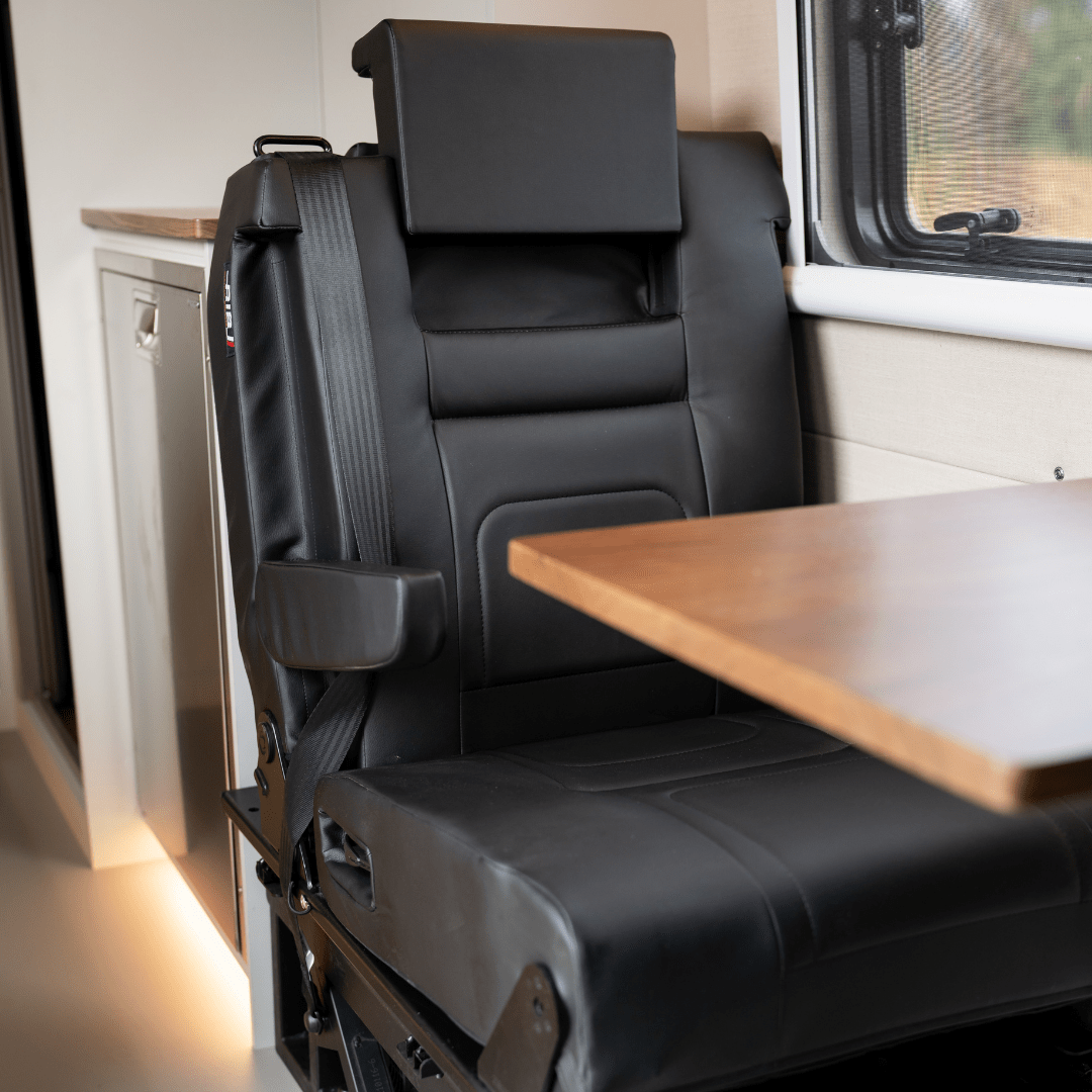 Neptune Single Seats - Passenger & Driver Sides with Lateral Slide Capabilities (4ft Bifold)